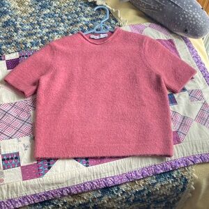 Zara Rose Pink Knit Top